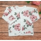 rozpinana bluzeczka dla dziewczynki retro Róża